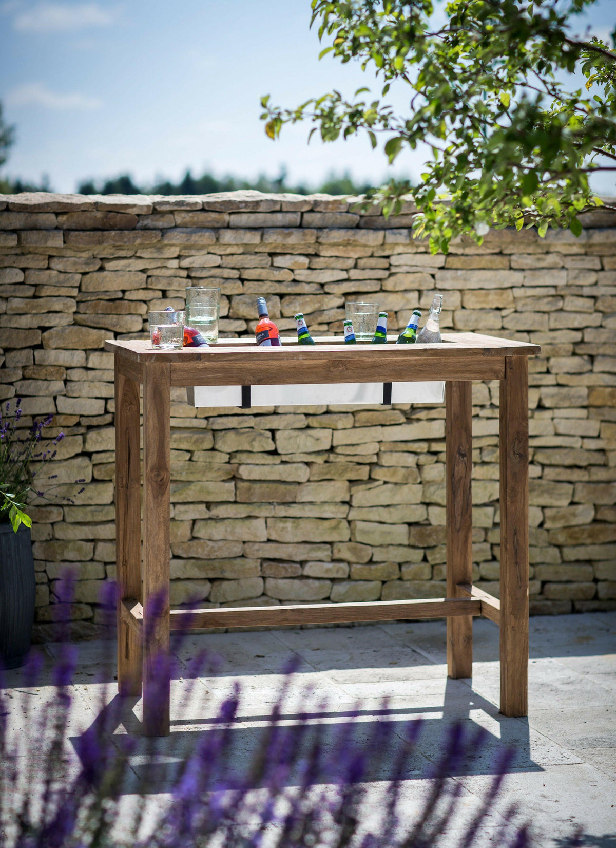 St Mawes Drinks/Planter Bar Table - Small.
