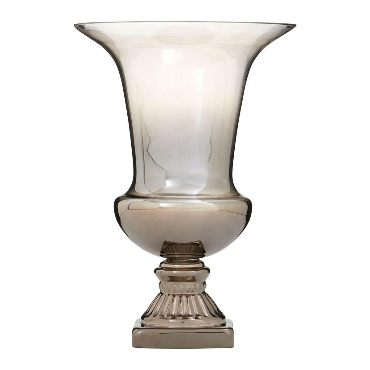 Alexa Ombre Large Fluted Glass Vase.