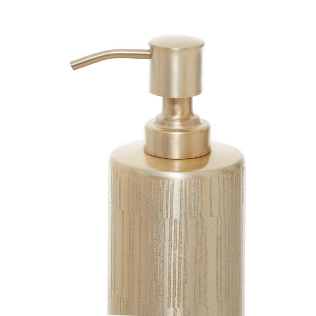 Allure Champagne Finish Soap Dispenser.