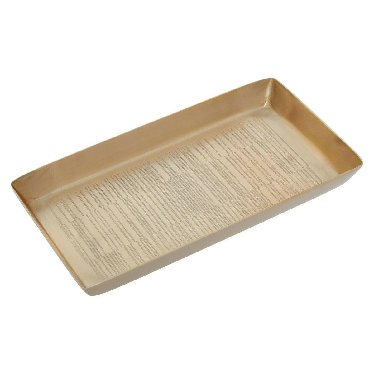 Allure Champagne Finish Tray.
