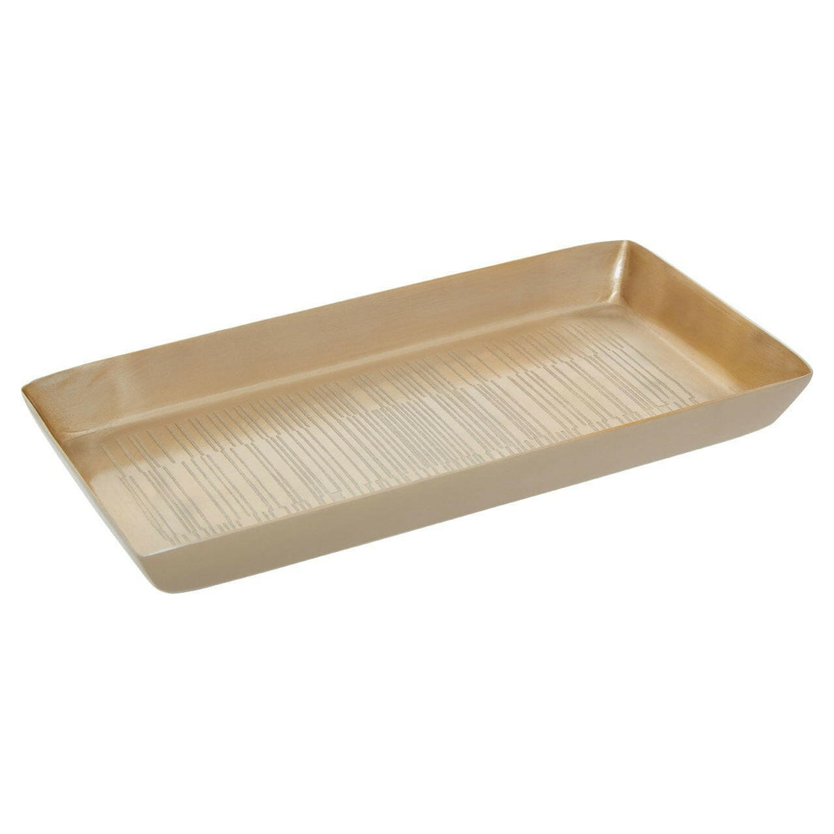 Allure Champagne Finish Tray.