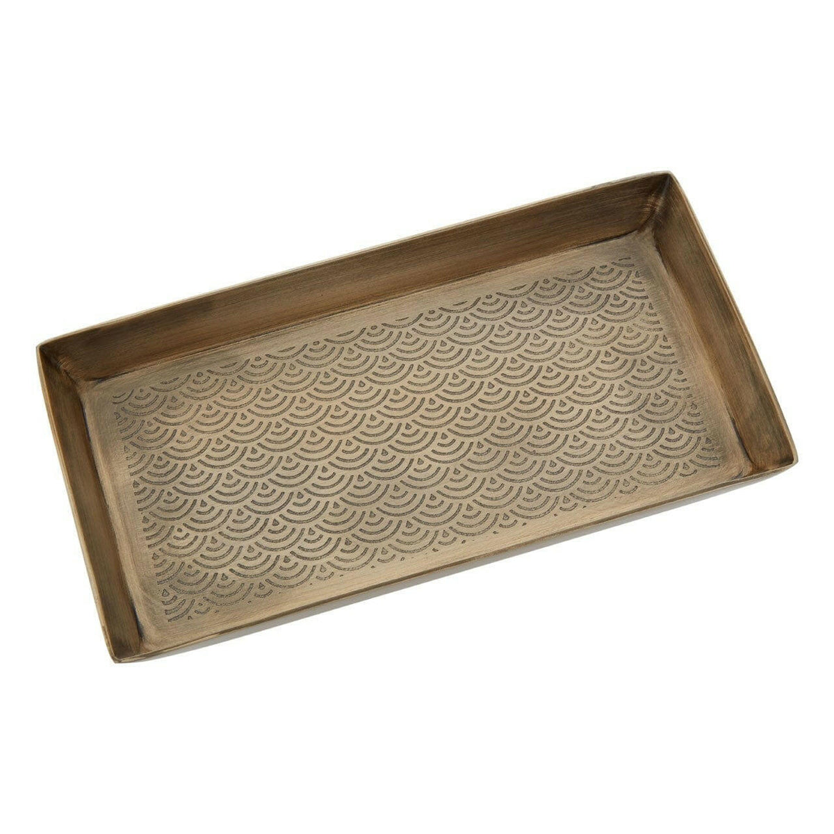 Allure Etched Detail Aluminium Tray.
