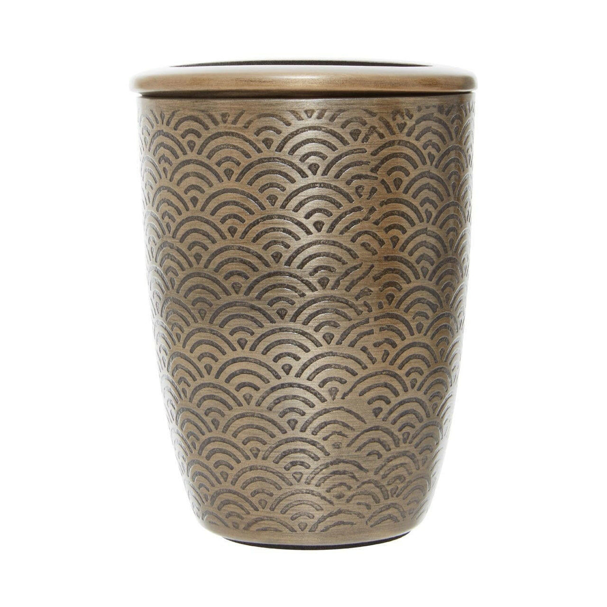 Allure Etched Detail Toothbrush Holder.