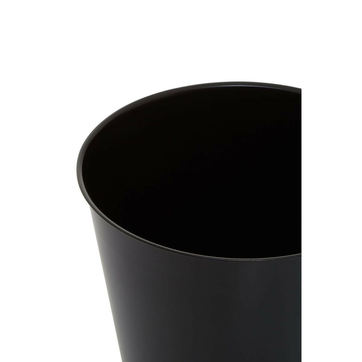 Allure Gold And Black Finish Waste Bin.