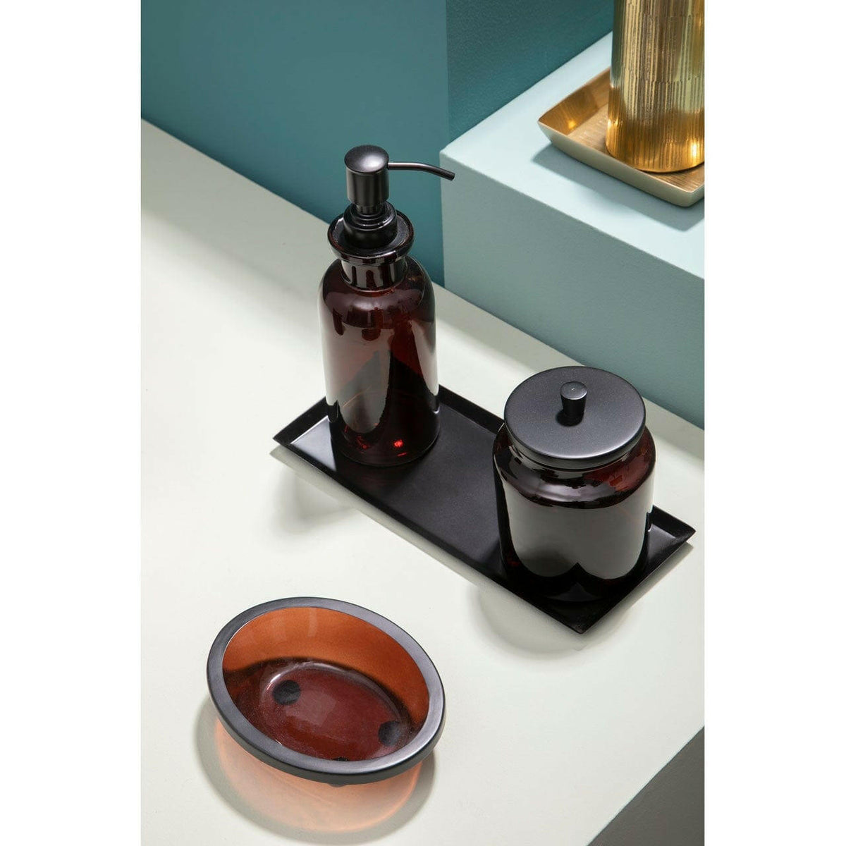 Allure Kiara Glass Canister - 300Ml.