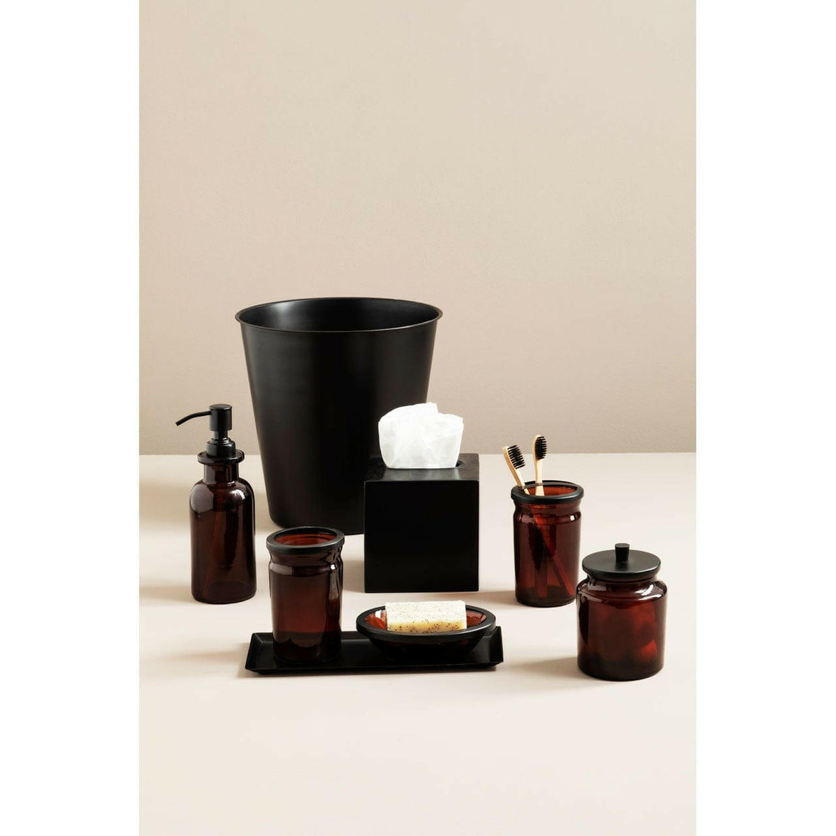 Allure Kiara Glass Canister - 300Ml.