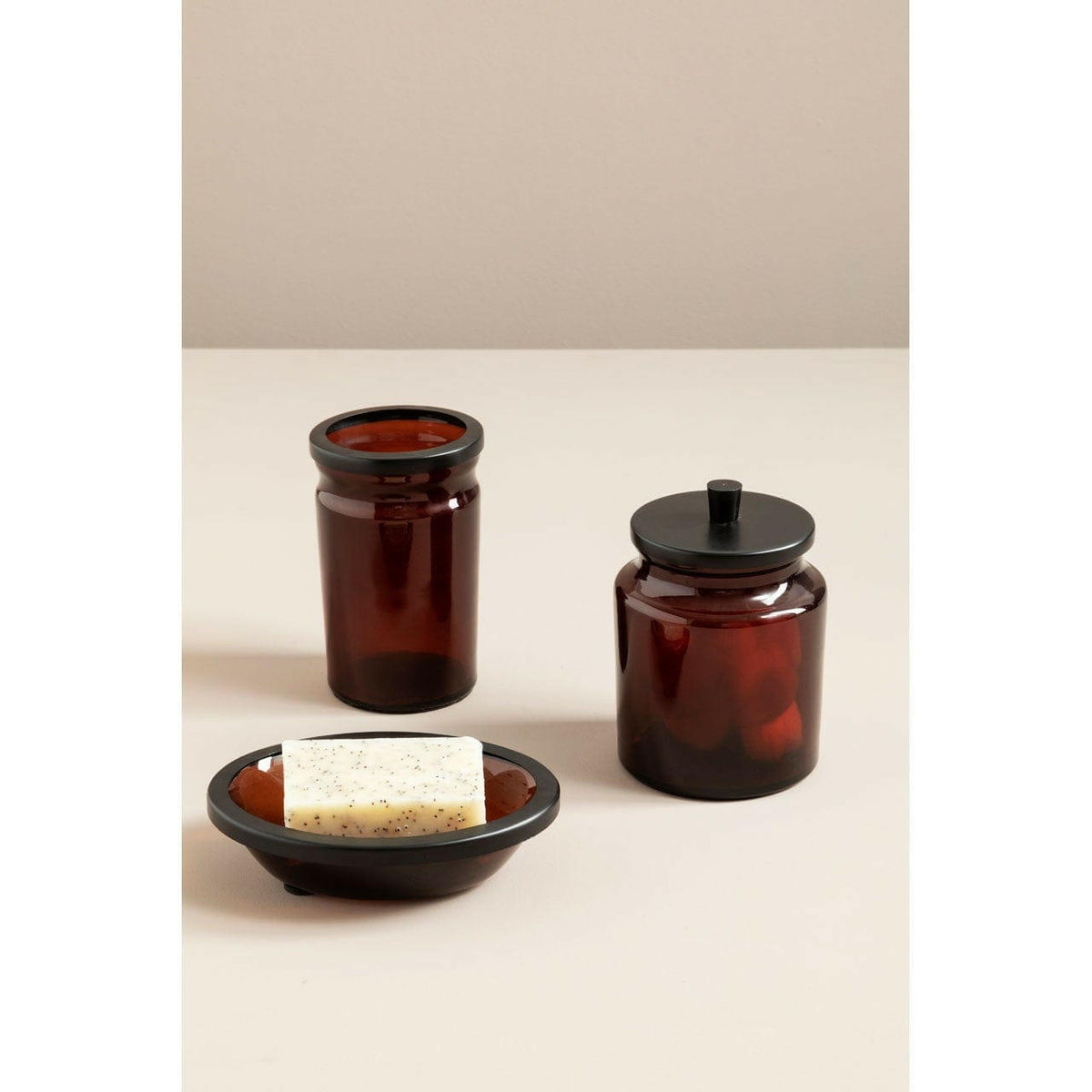 Allure Kiara Glass Canister - 300Ml.