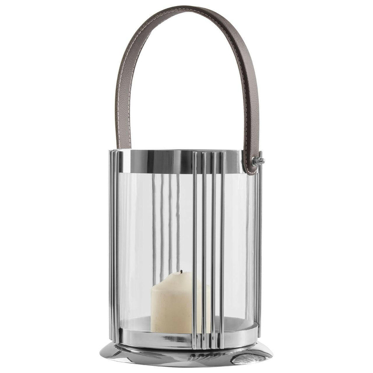 Astro Small Silver Finish Lantern.