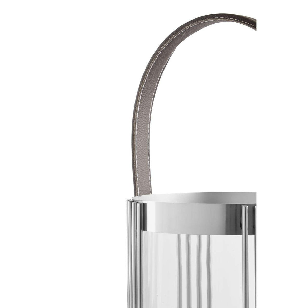 Astro Small Silver Finish Lantern.