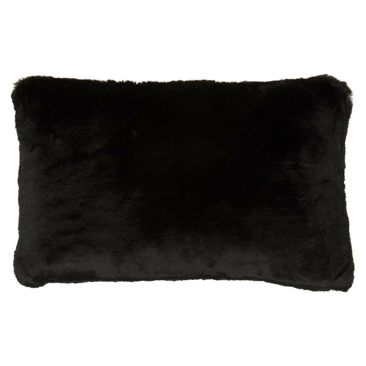 Bosie Lamina Black Rectangular Cushion.
