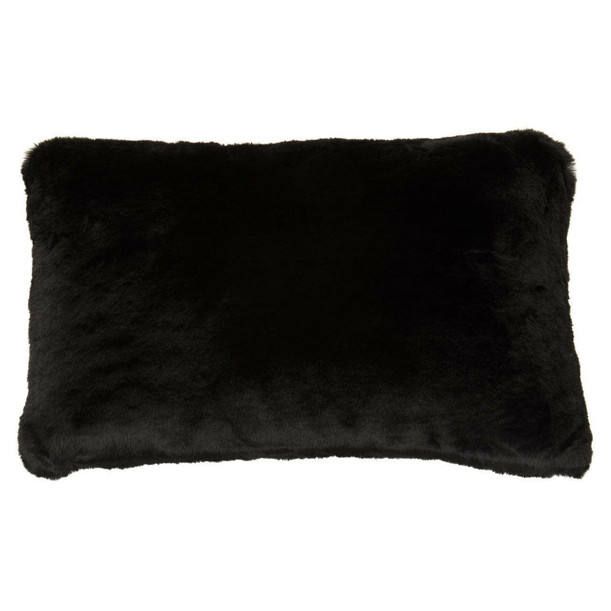 Bosie Lamina Black Rectangular Cushion.