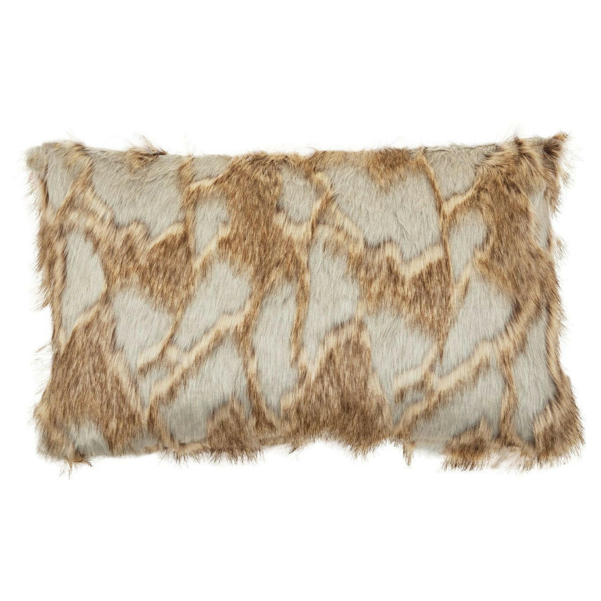 Bosie Lamina Grey And Natural Cushion.