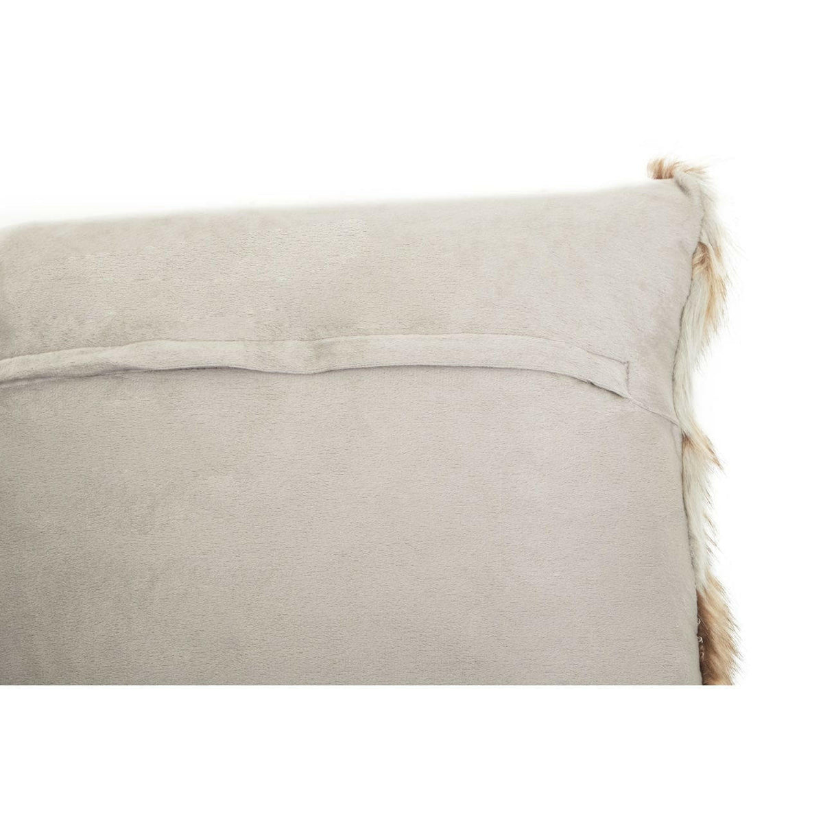 Bosie Lamina Grey And Natural Square Cushion.