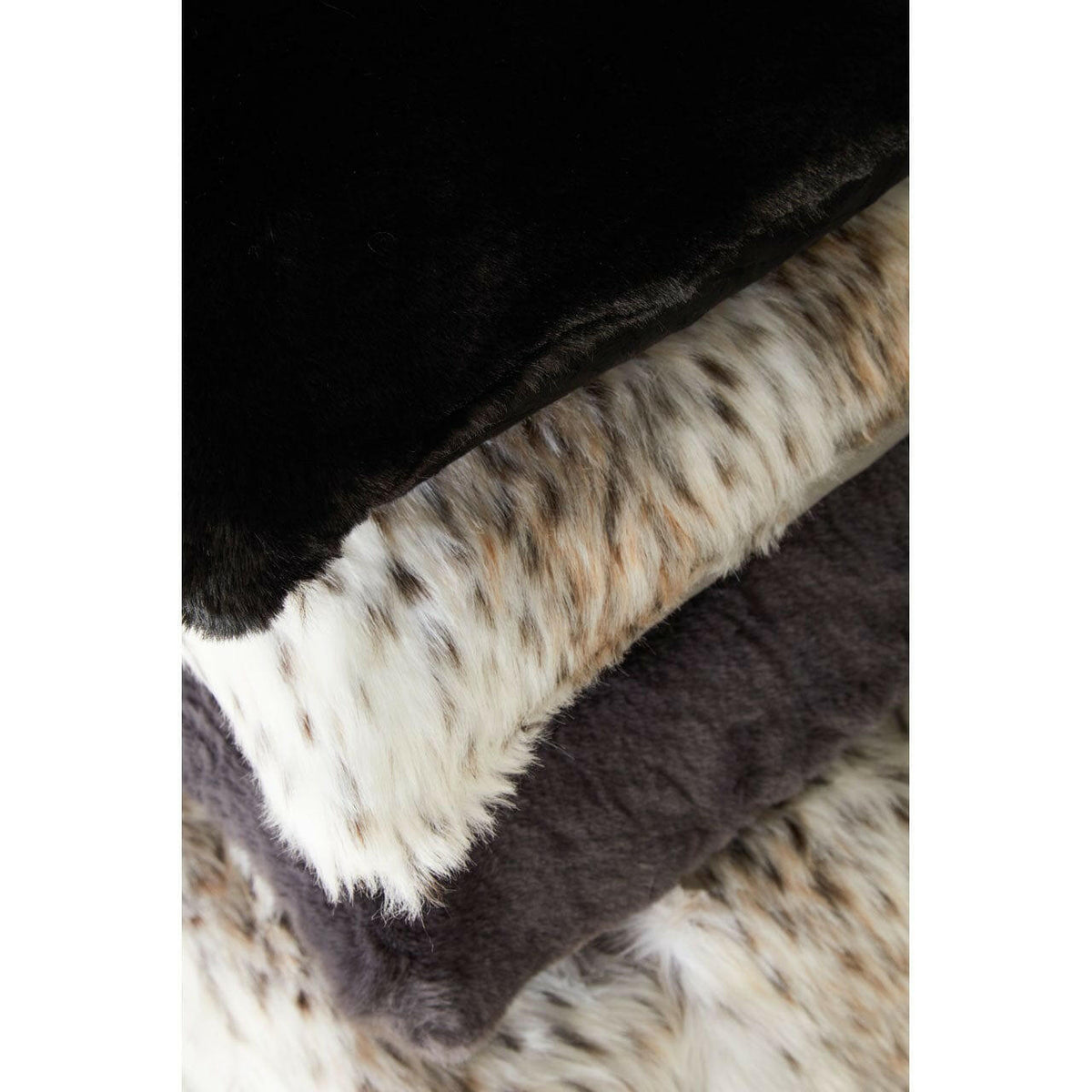 Bosie Lamina Grey Square Cushion.