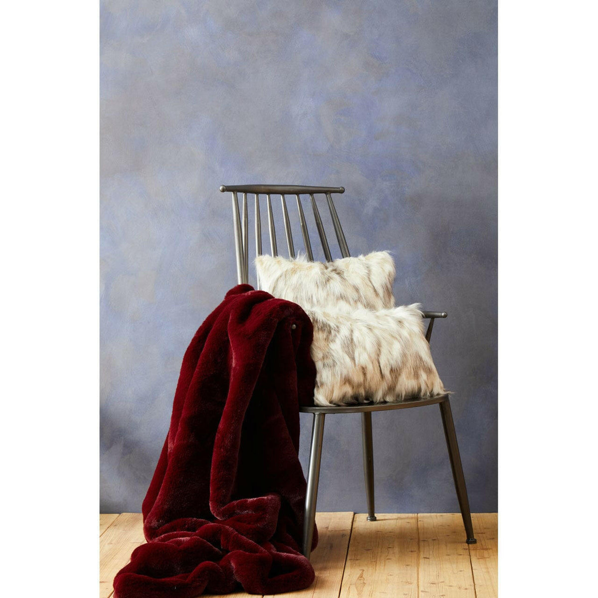 Bosie Lamina Natural Square Cushion.