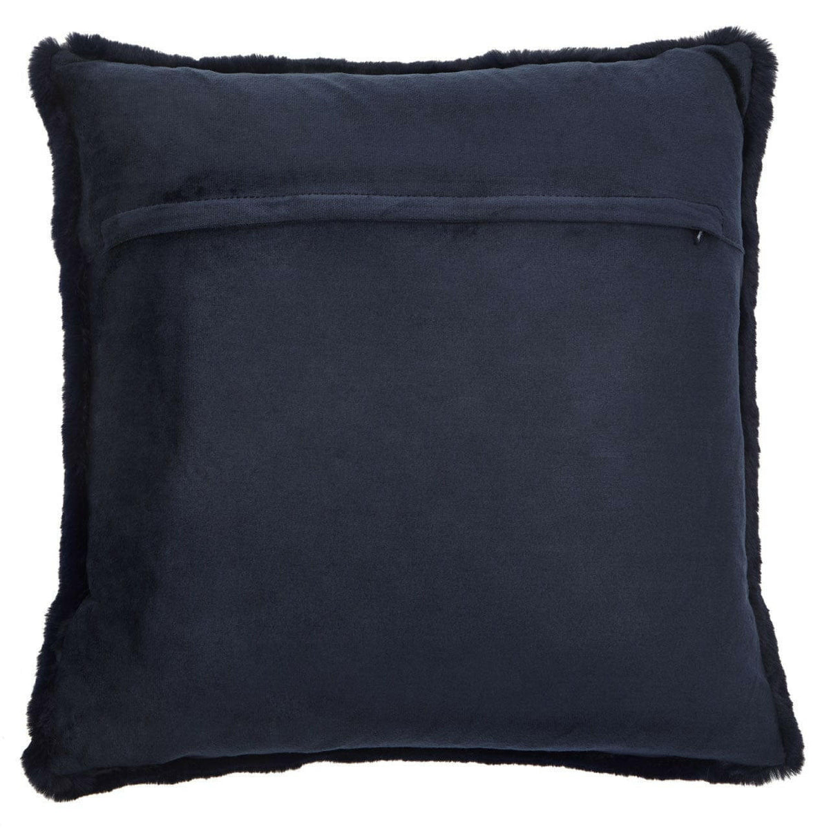 Bosie Lamina Navy Blue Square Cushion.