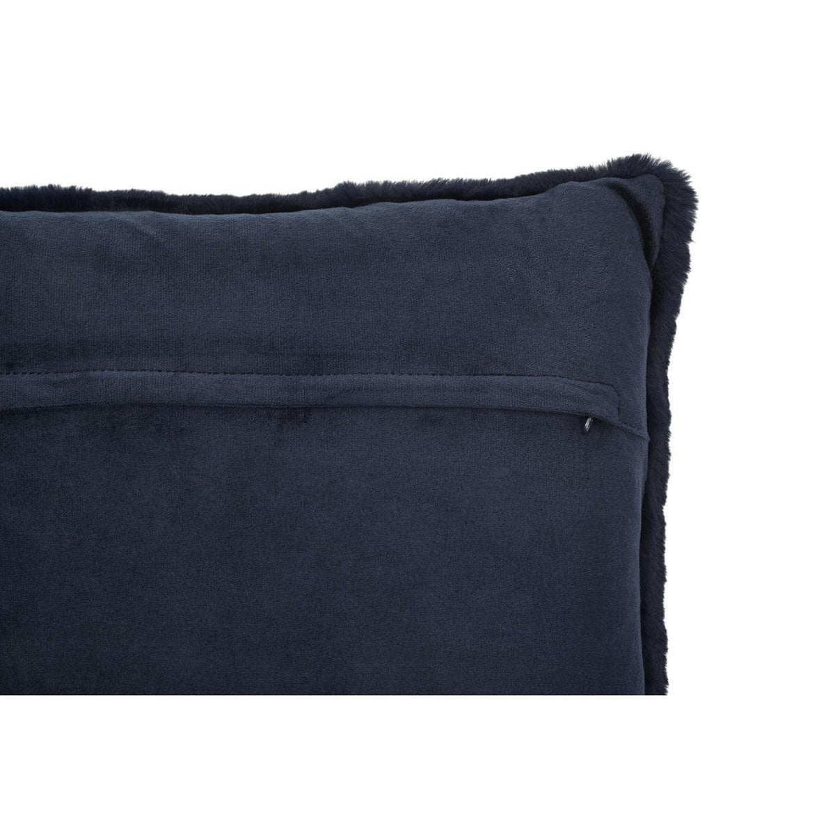 Bosie Lamina Navy Blue Square Cushion.