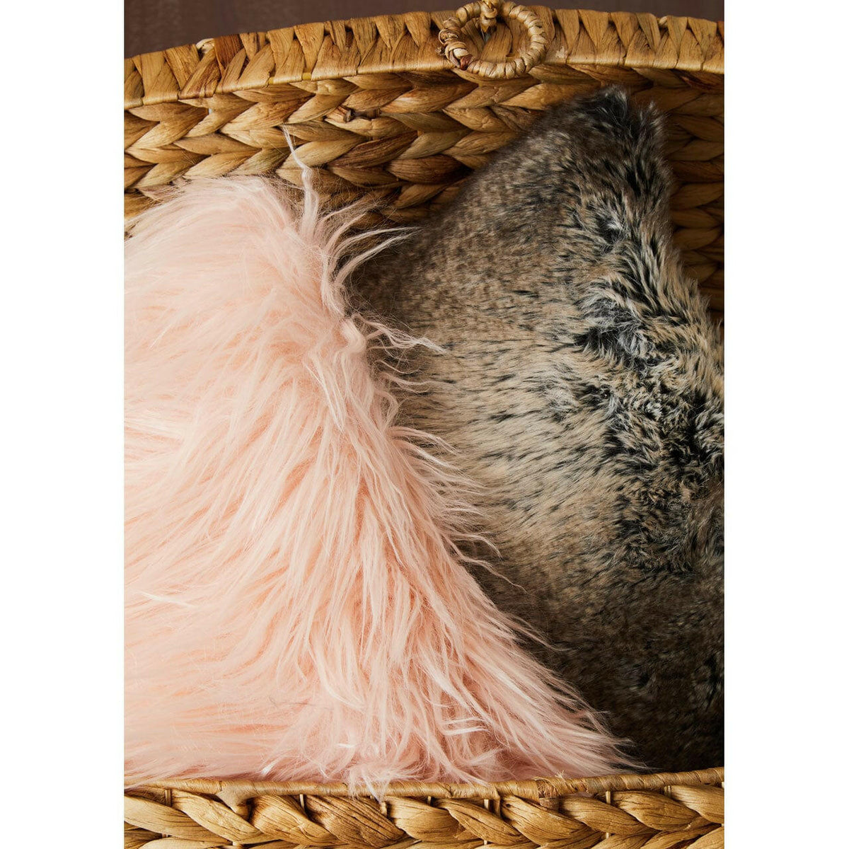 Bosie Lamina Pink Square Cushion.