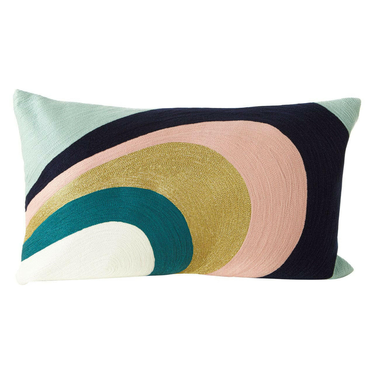 Bosie Ozella Curved Stripes Cushion.