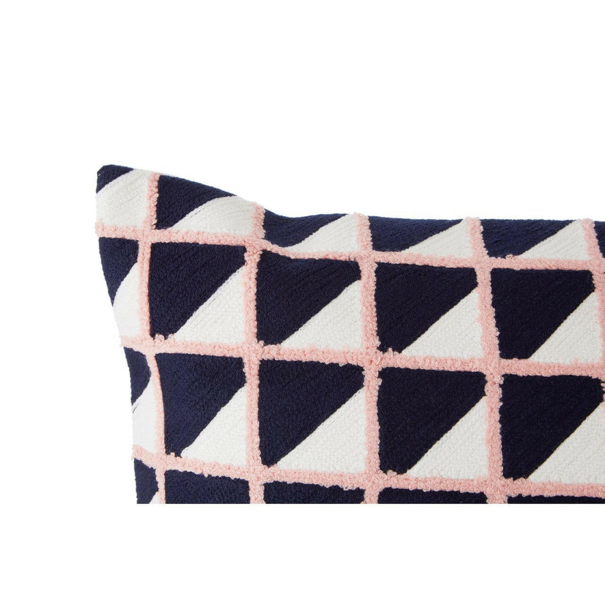 Bosie Ozella Grid Design Cushion.
