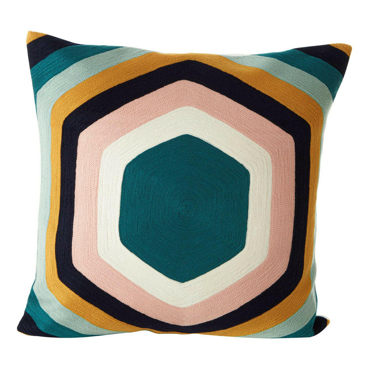 Bosie Ozella Hexagonal Design Cushion.