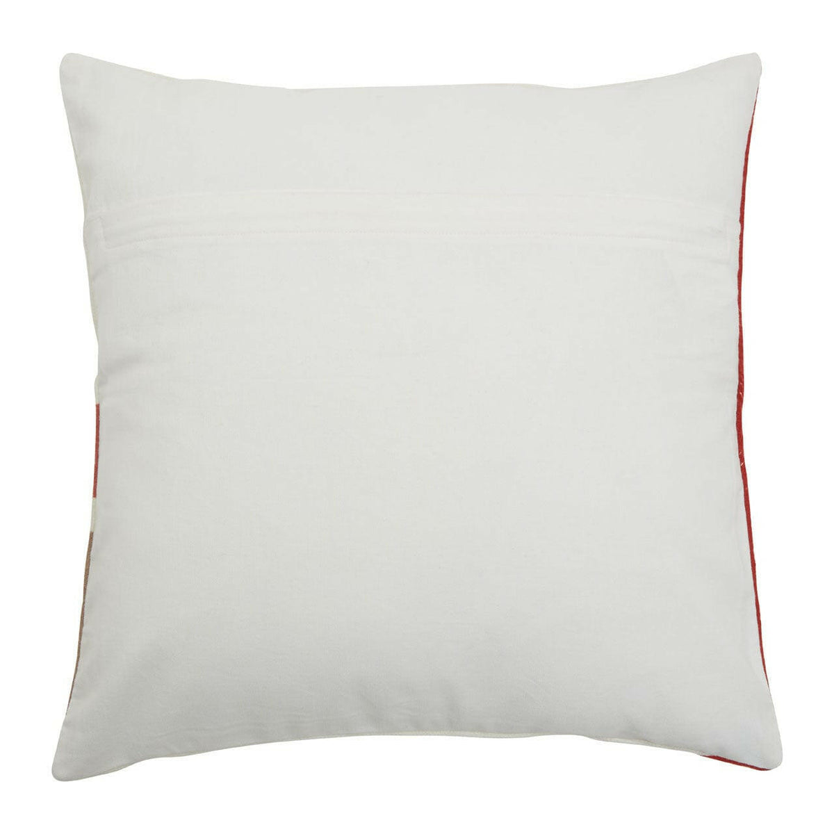 Bosie Ozella Red And White Tonal Cushion.