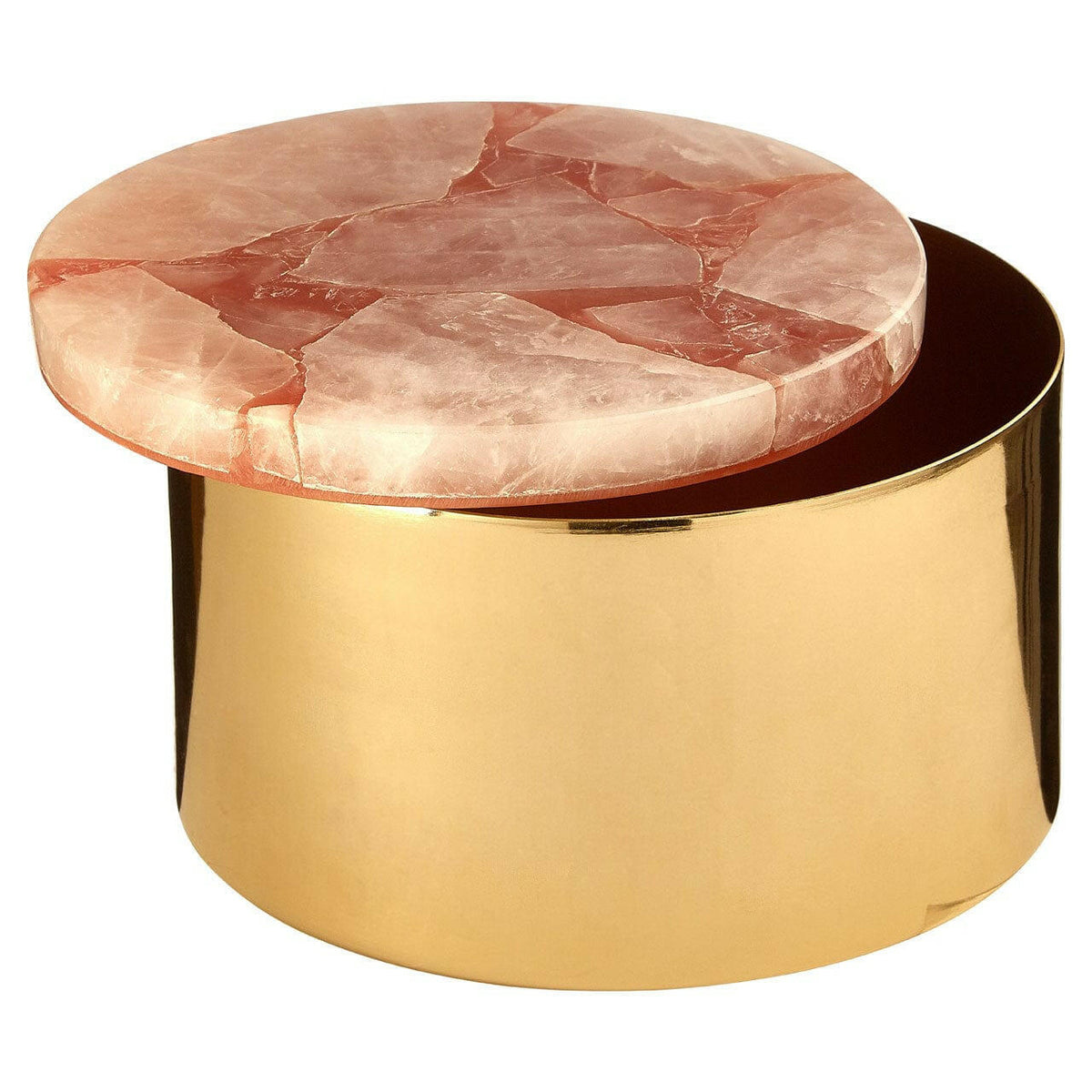 Bowerbird Large Quartz Trinket Box.