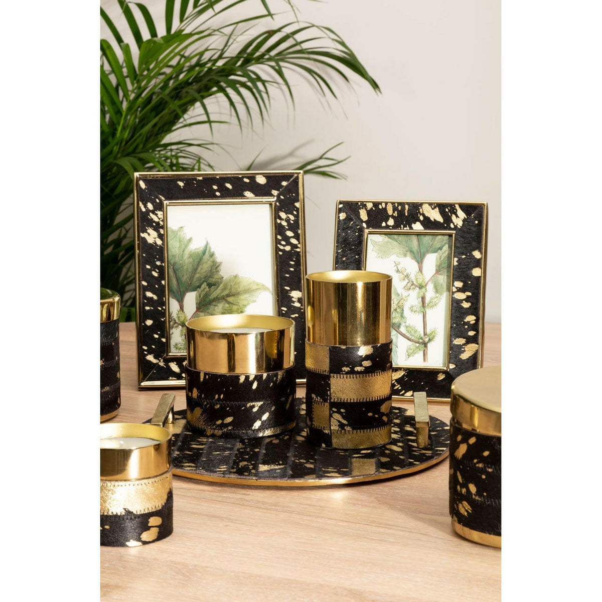 Bowerbird Small Cowhide Photo Frame.