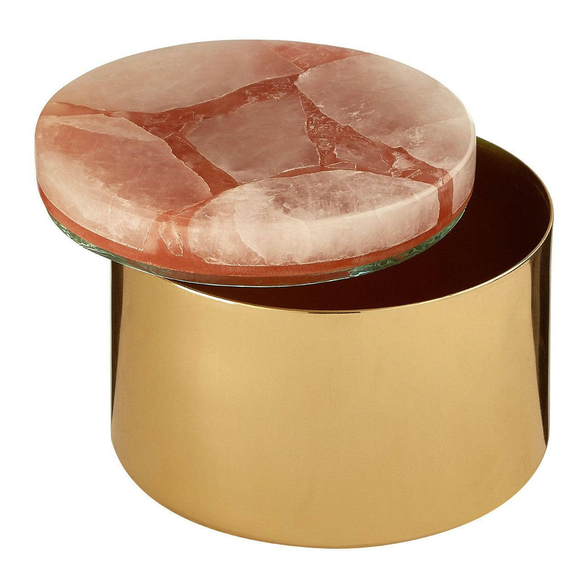 Bowerbird Small Quartz Trinket Box.