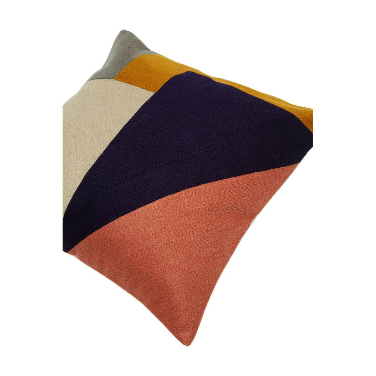 Bowie Ozella Abstract Multi-Coloured Cushion.