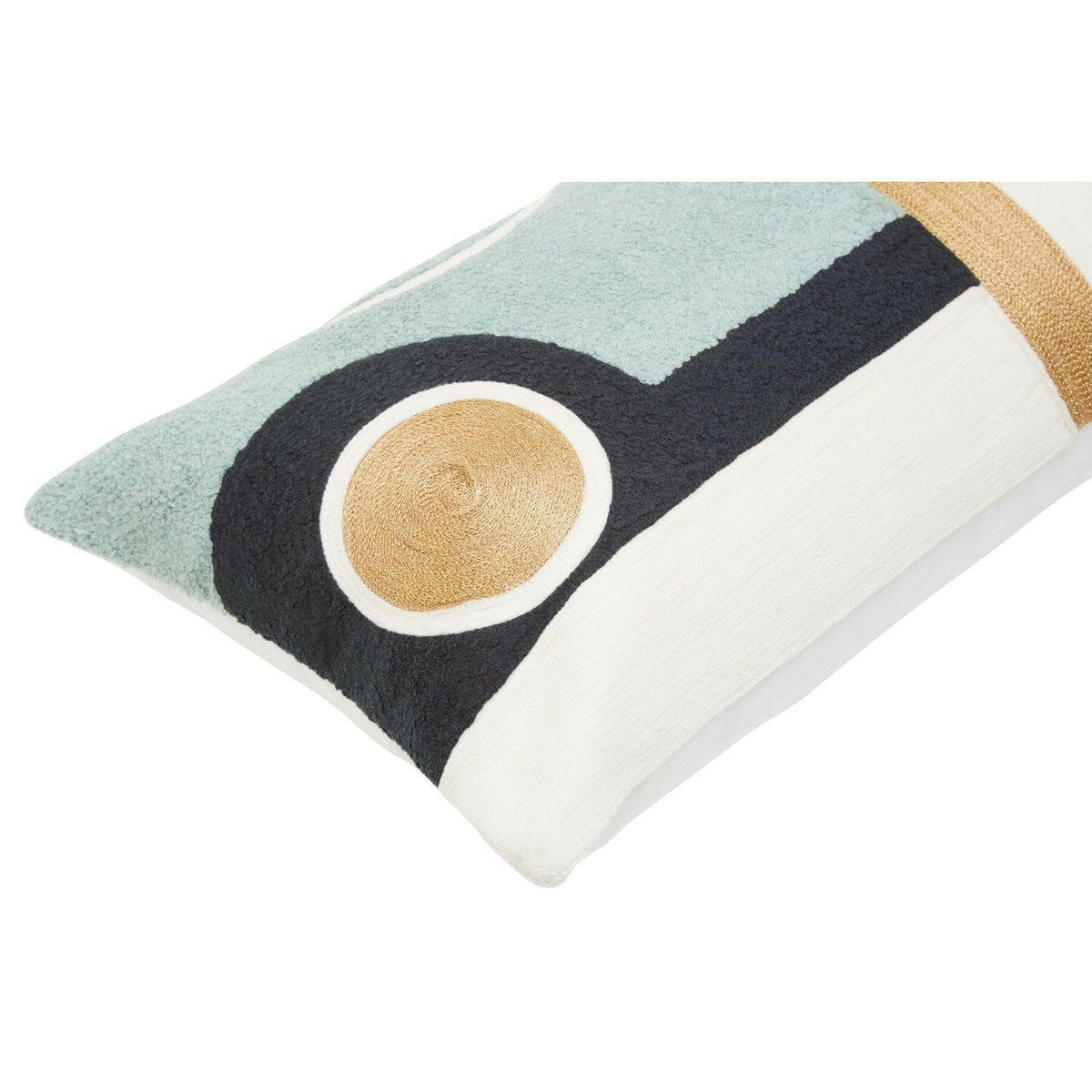 Bowie Ozella Abstract Rectangular Cushion.