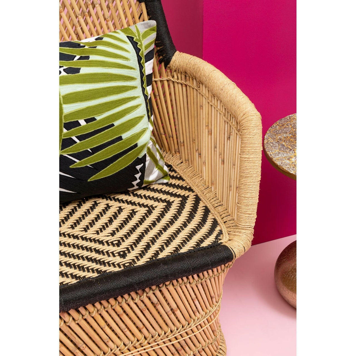 Bowie Ozella Botanical Green Cushion.