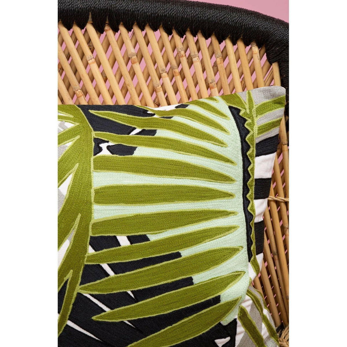Bowie Ozella Botanical Green Cushion.