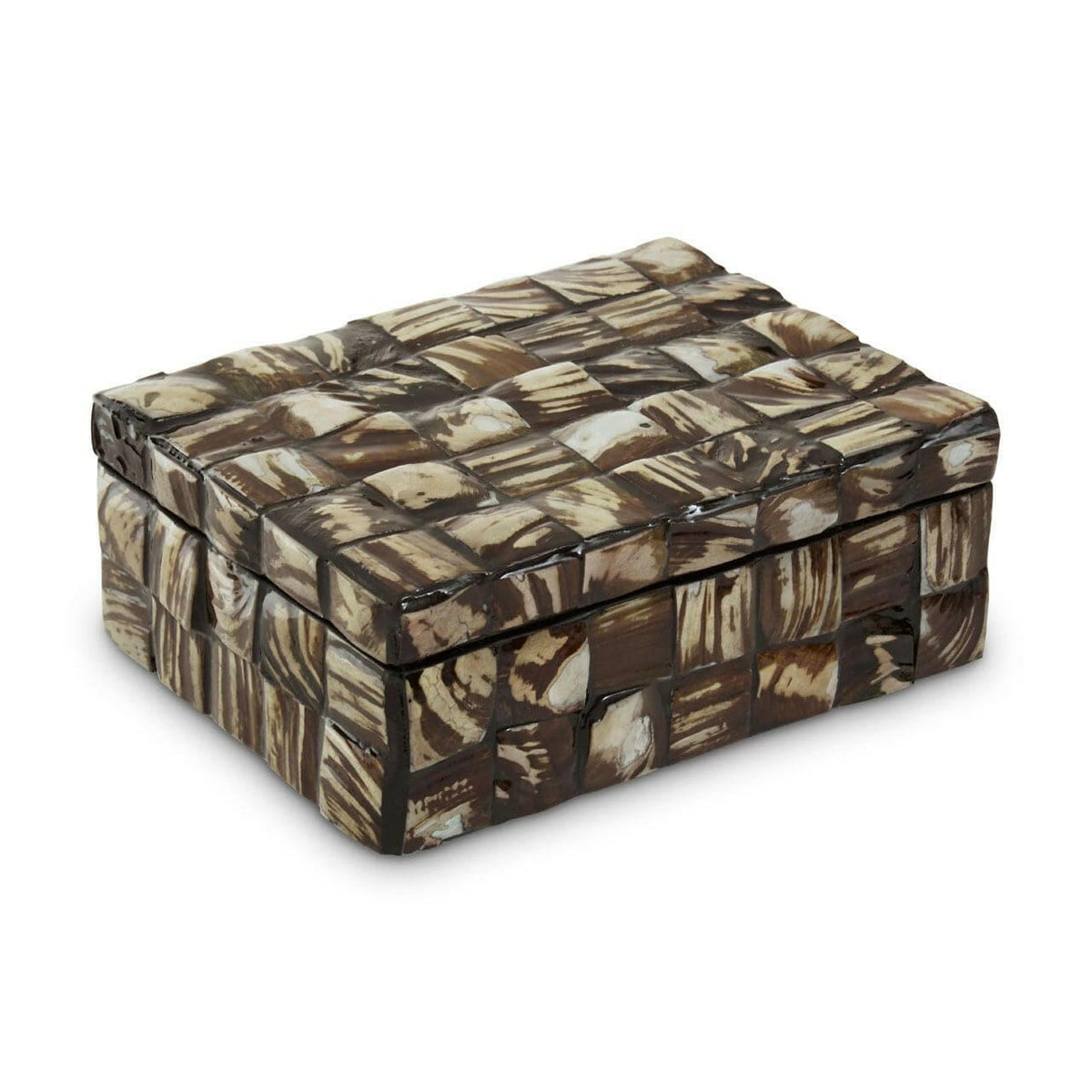 Brendan Small Natural Shell Detail Box.