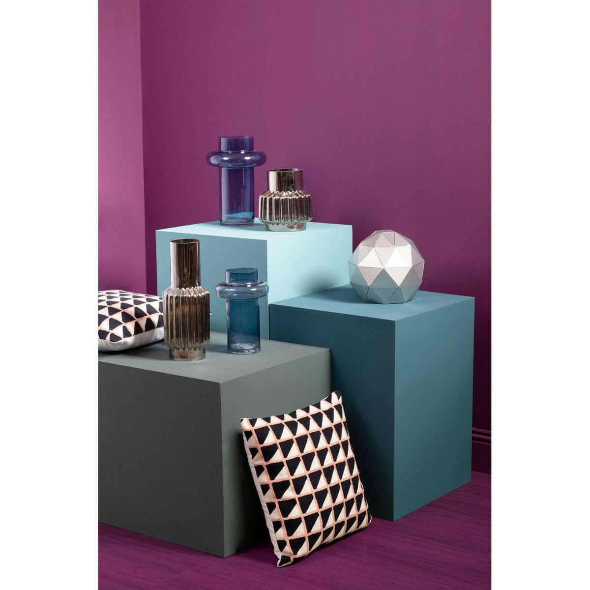 Cabrina Large Glass Vase.