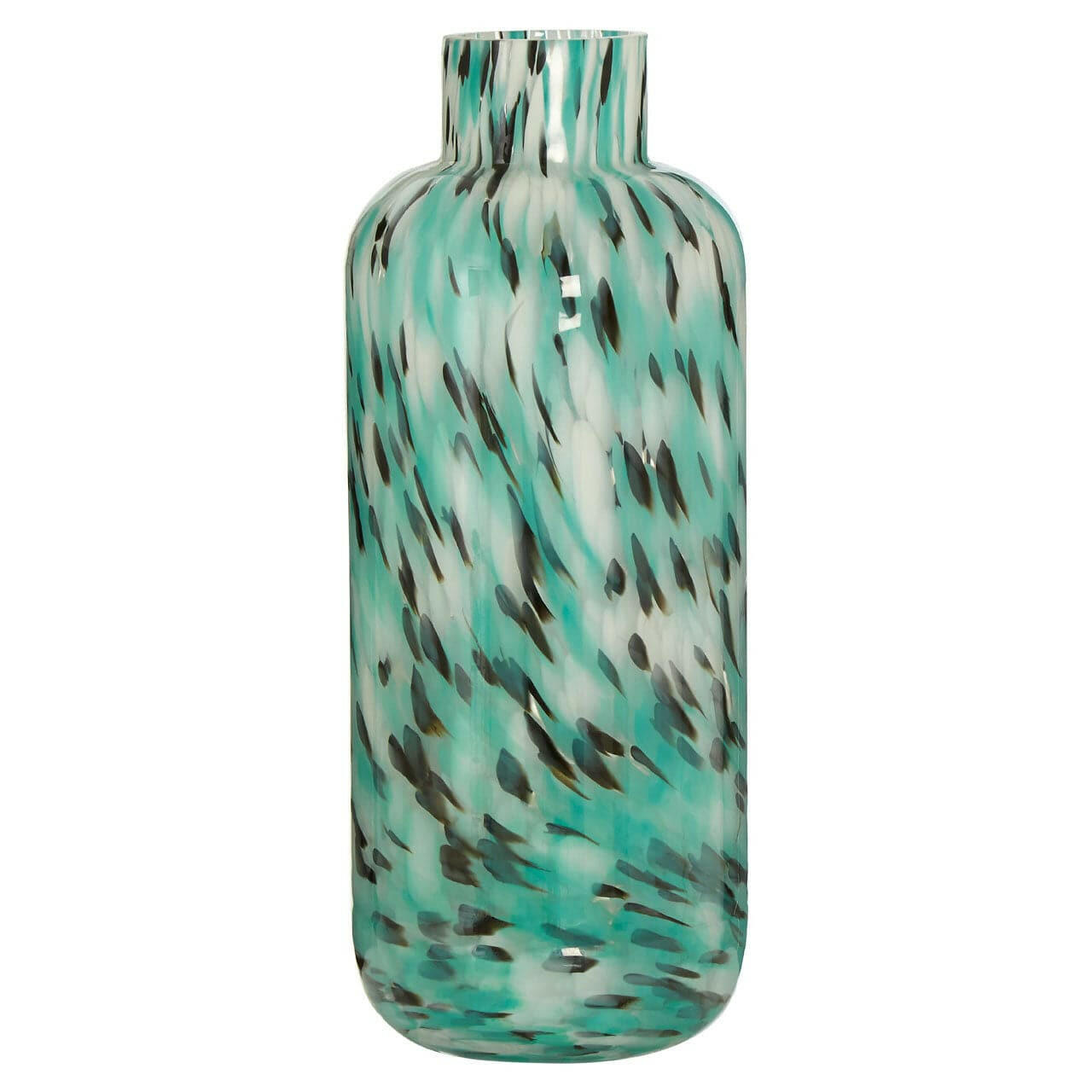 Hamilton Interiors Accessories Callia Turquoise Speckle Vase House of Isabella UK