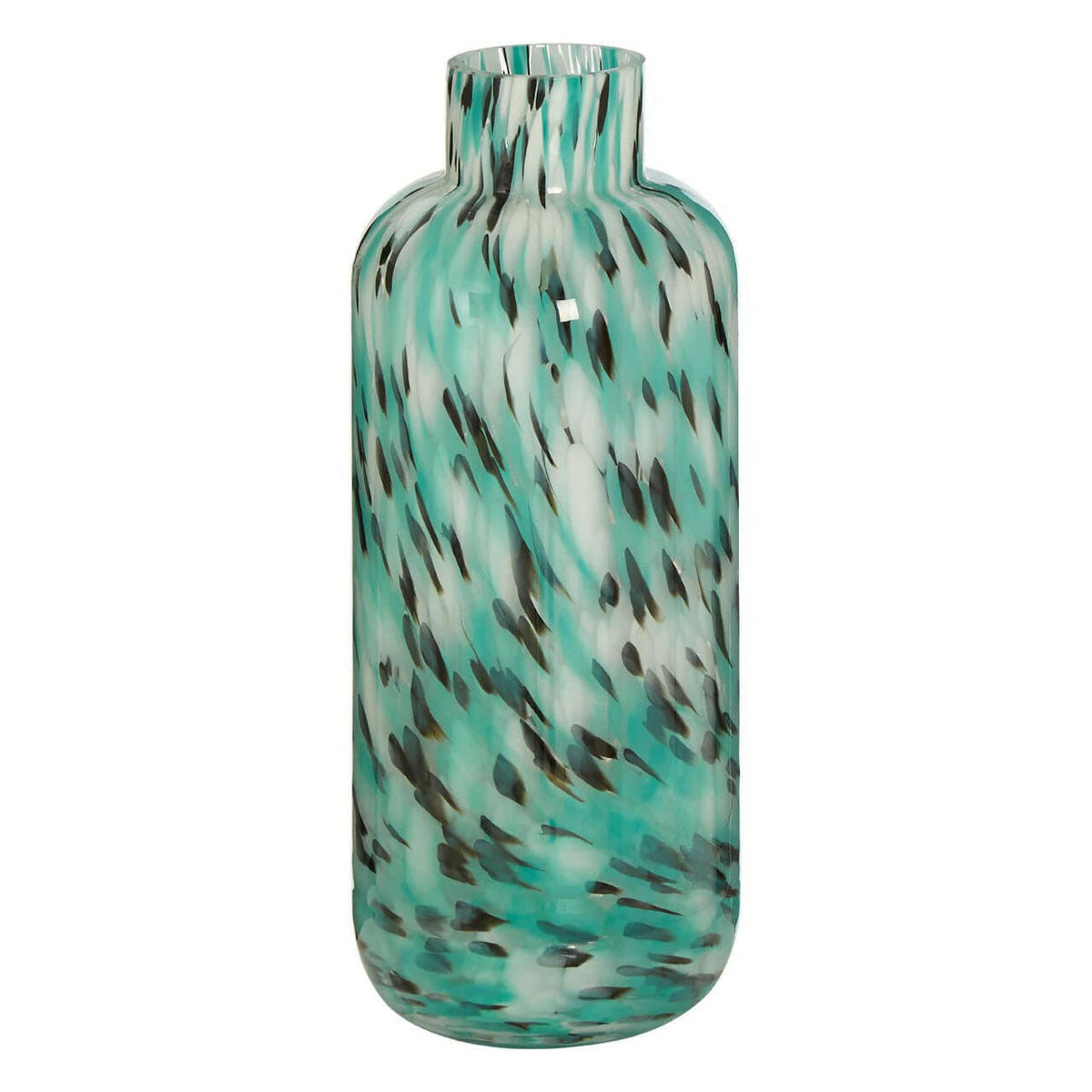 Callia Turquoise Speckle Vase.