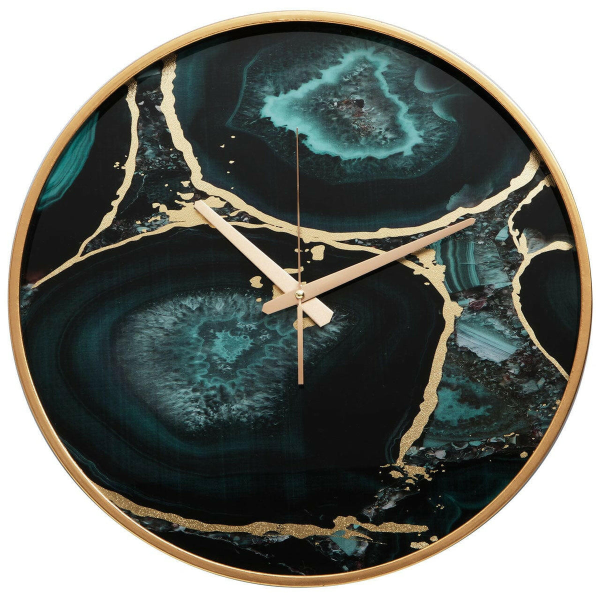 Celina Agate Wall Clock.