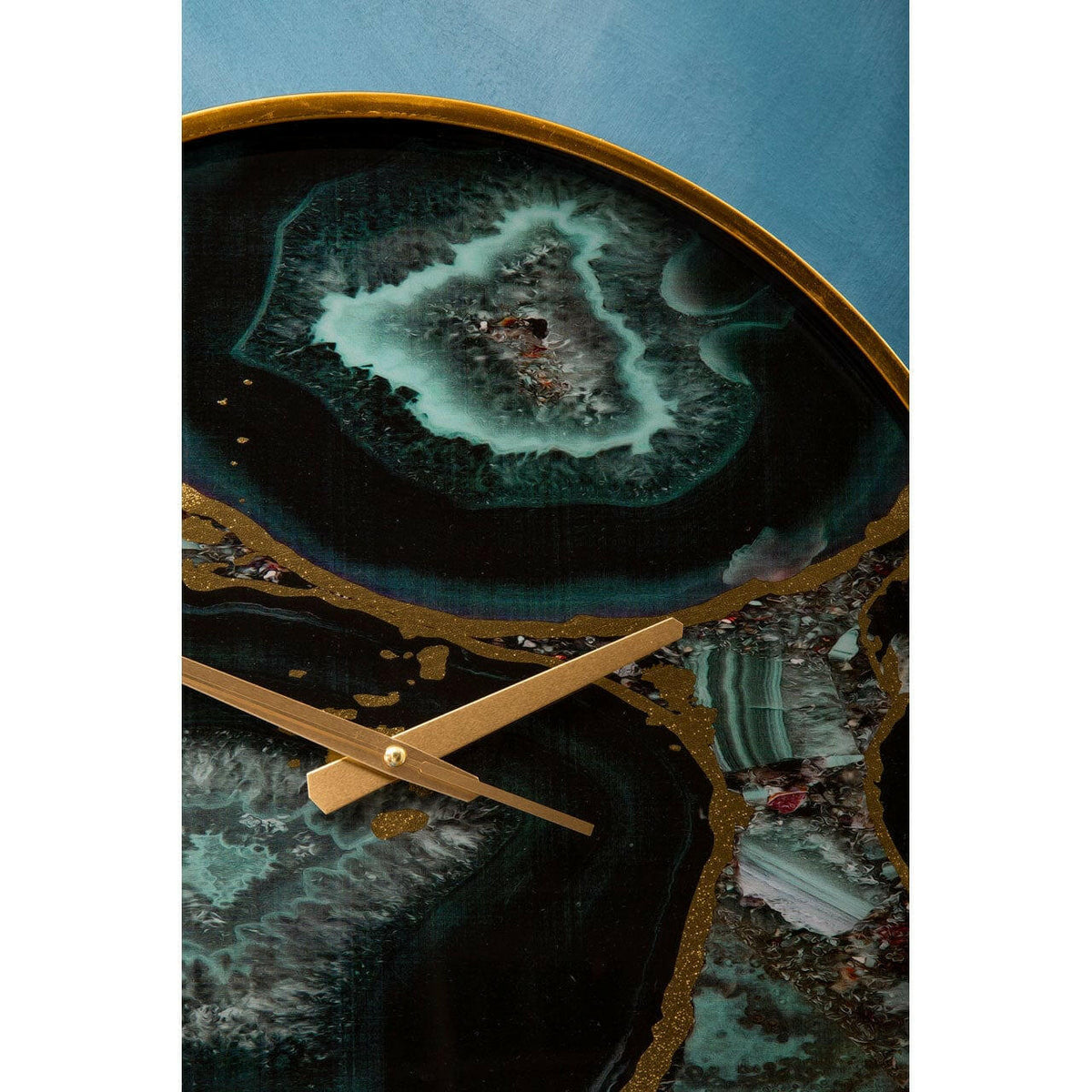 Celina Agate Wall Clock.