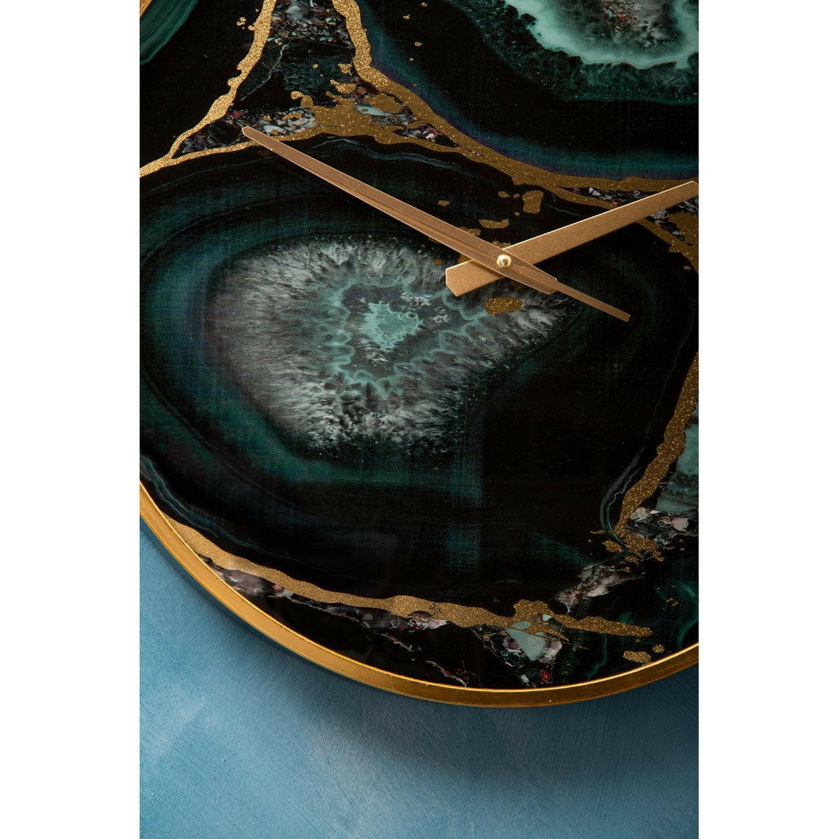 Celina Agate Wall Clock.