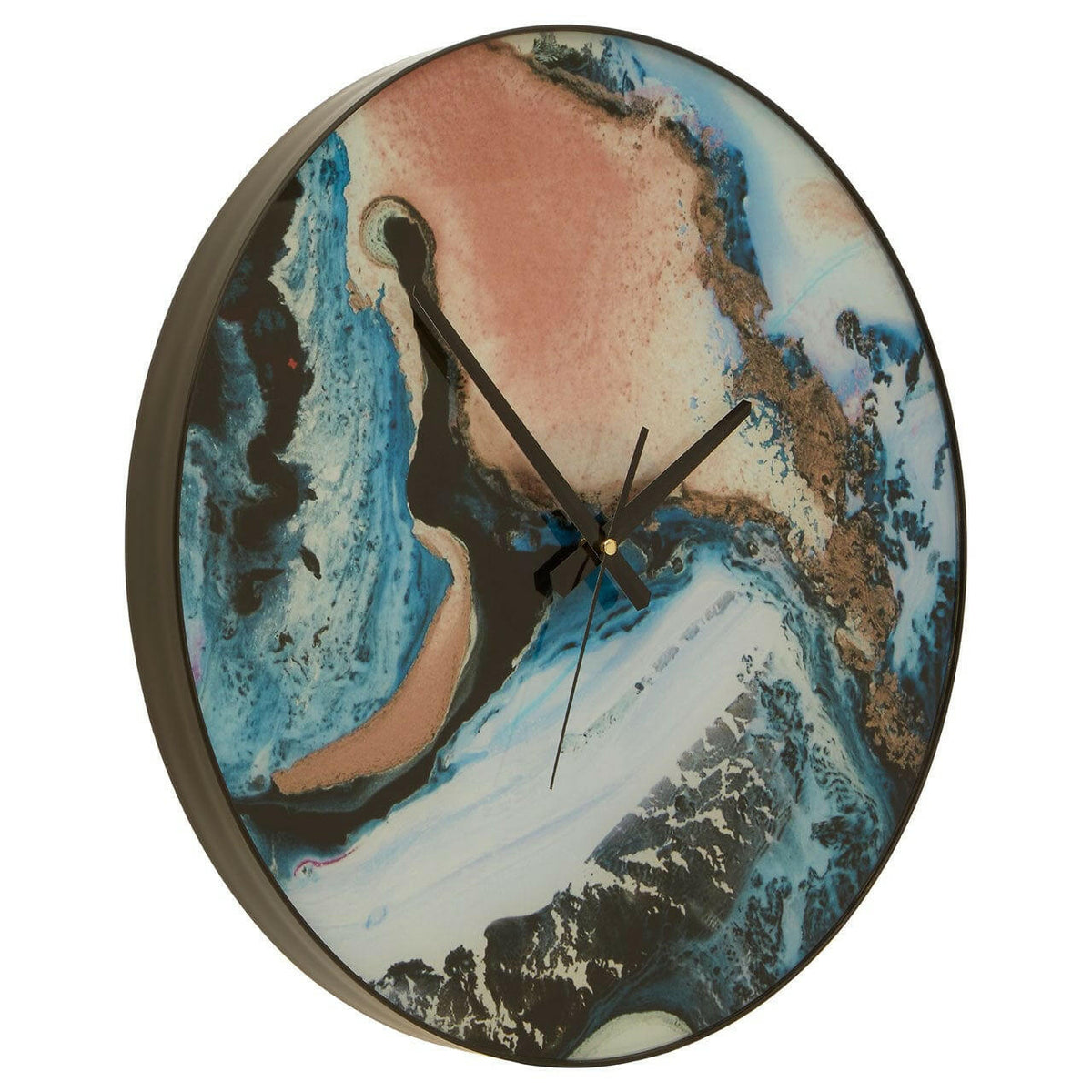 Celina Pink / Blue Wall Clock.