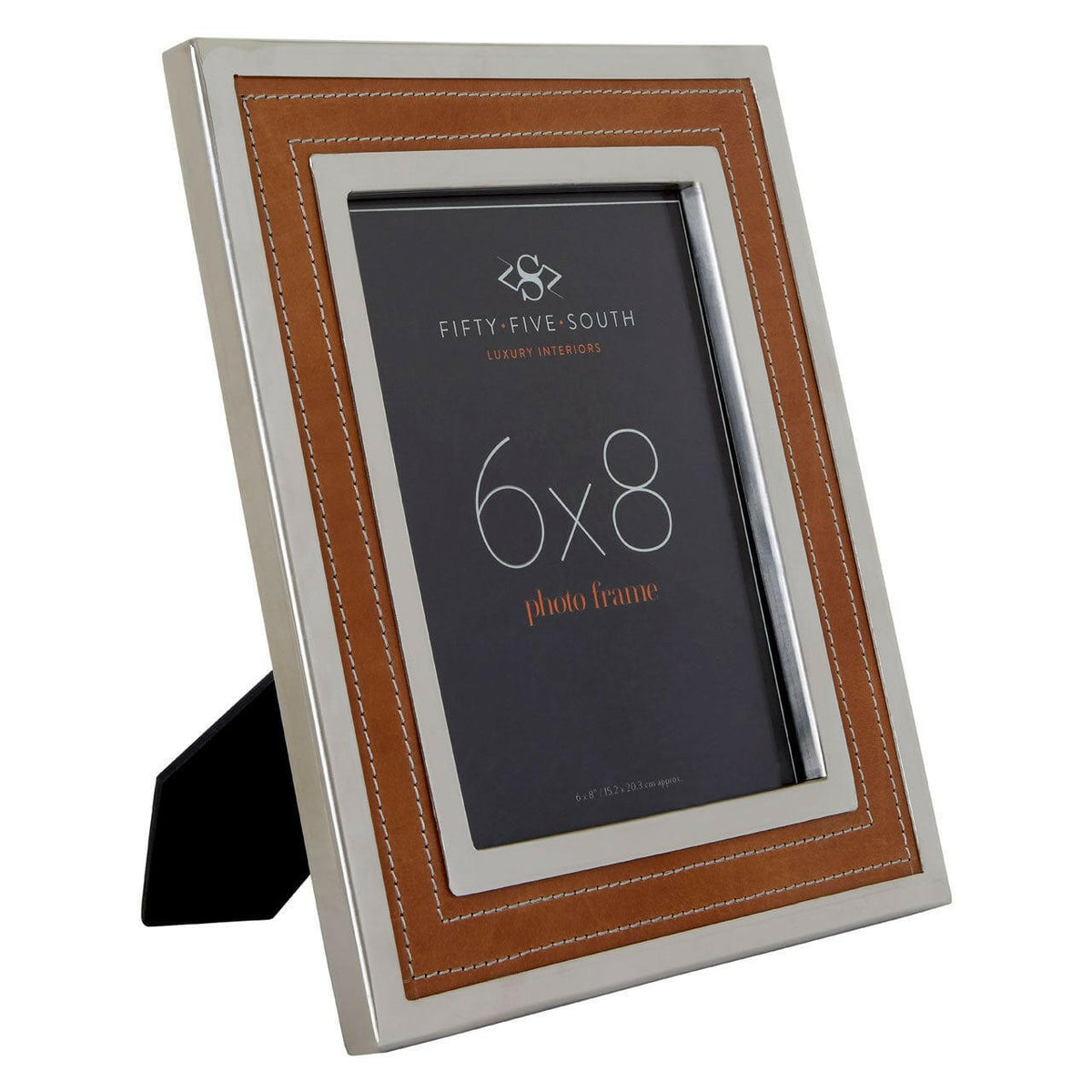 Churchill Tan 6In X 8In Photo Frame.