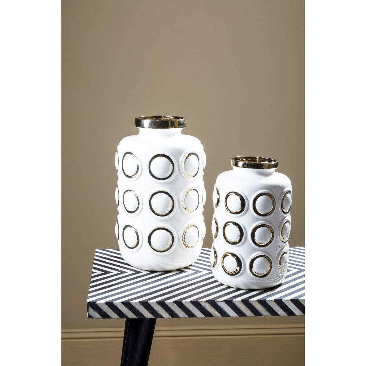 Curva Small Ceramic Jar.