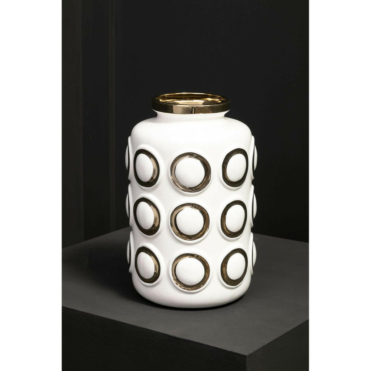 Curva Small Ceramic Jar.