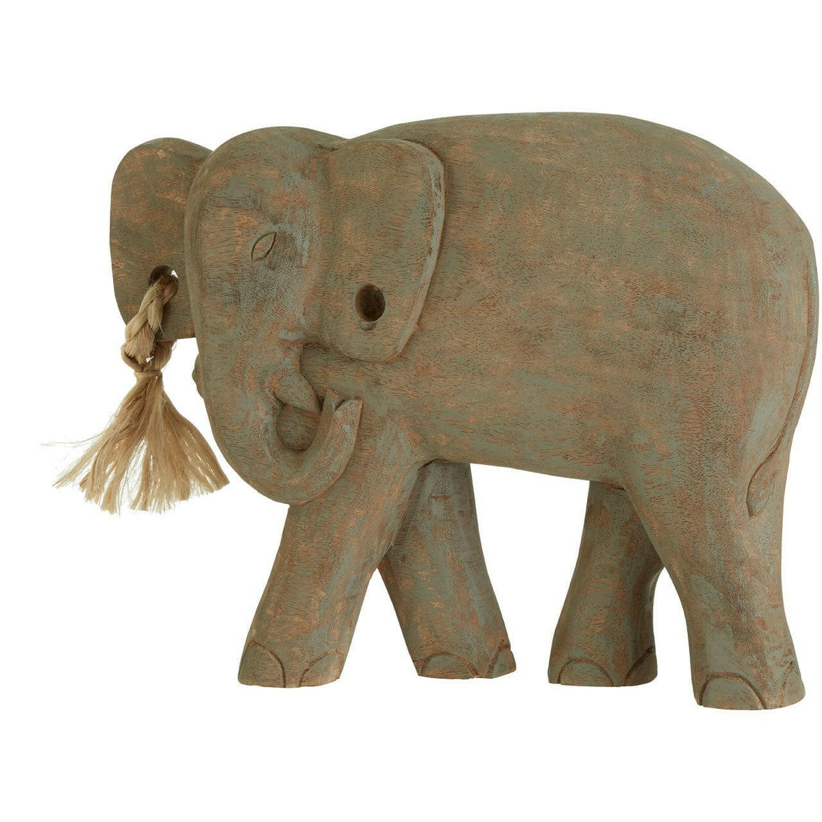 Elephant Wood Sculpture.