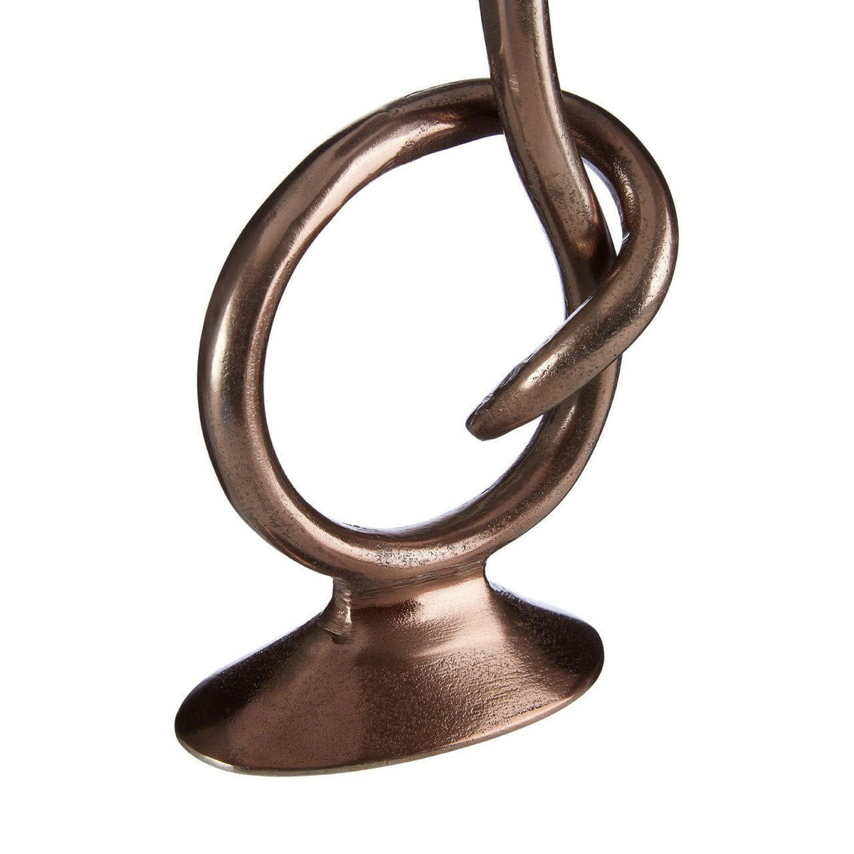 Fifty Five South Twist Bronze Candle Holder.