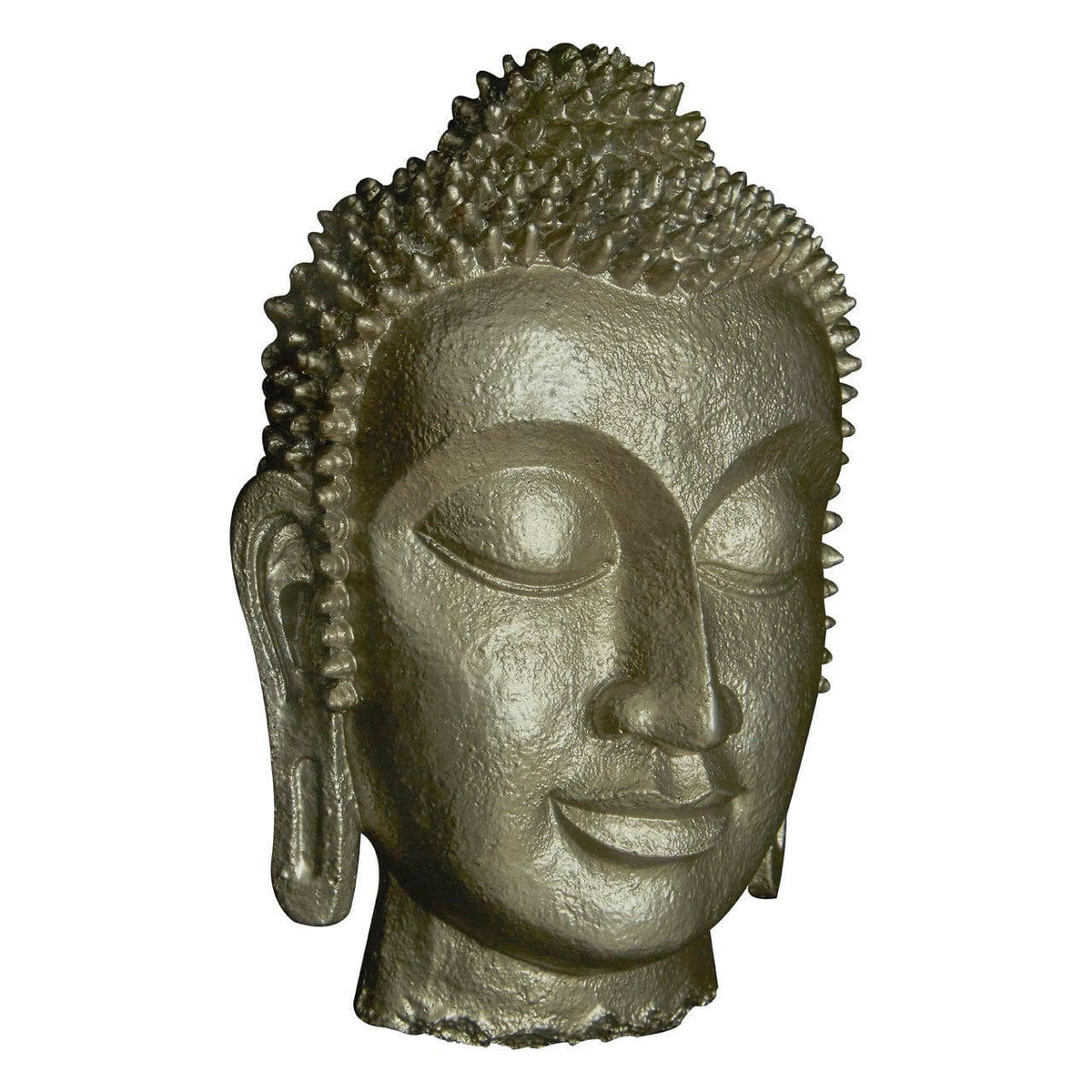 Framed Silver Buddha Wall Art.