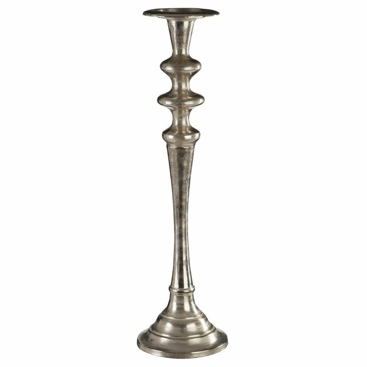 Hampstead Aluminium Tall Candle Holder.