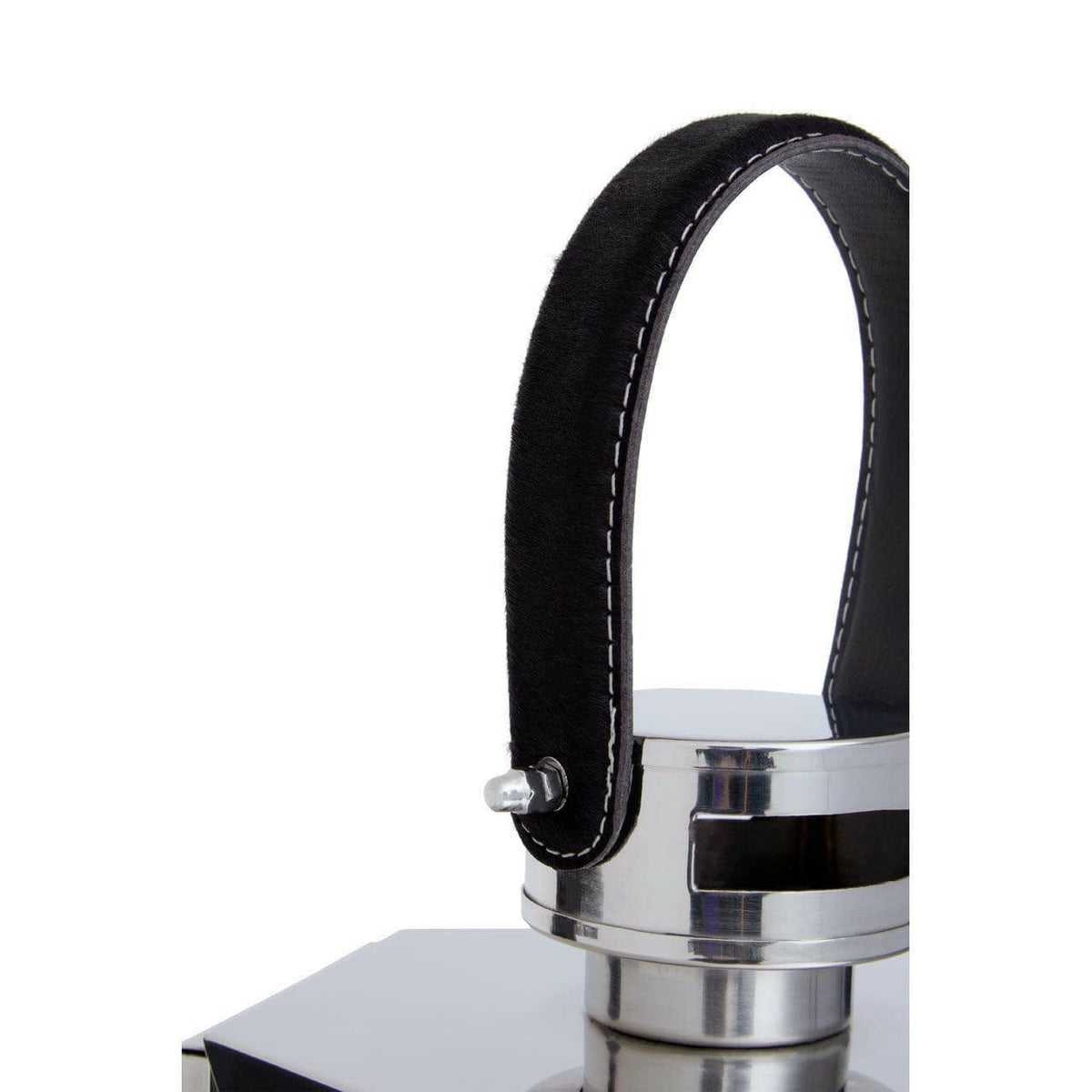 Herber Large Silver Finish Lantern.