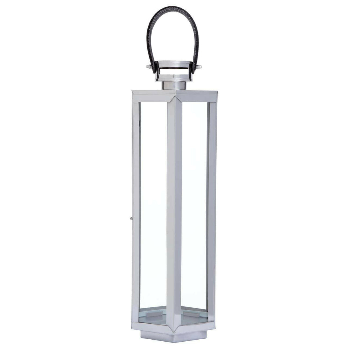 Herber Medium Silver Finish Lantern.